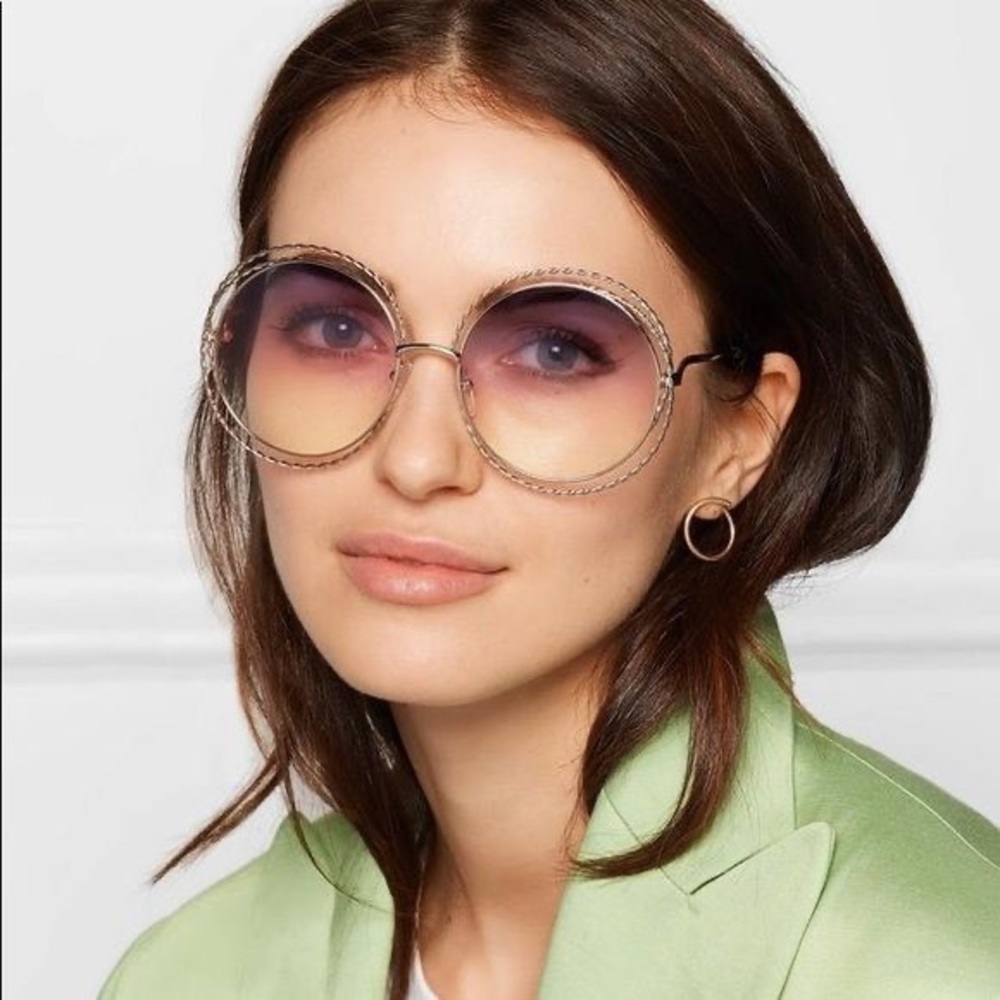 New authentic Chloe rainbow round sunglasses - Picture 9 of 9